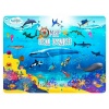 Обучающий тактильно-звуковой стенд «Мир под водой» для ДОУ.