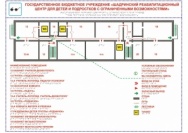 Мнемосхема 630х800 мм (ПВХ 3 мм)