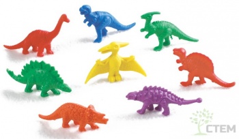 Материал счетный фигурки Динозавры  фото 3402