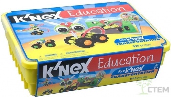 Образовательный конструктор Kid K'NEX Education «Транспорт» фото 3278